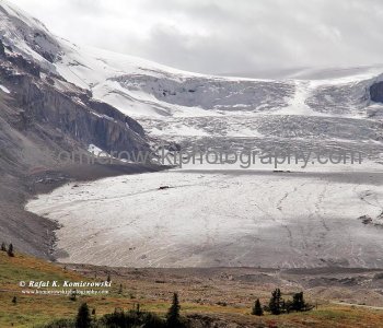 Athabasca Glacier  (part of Columbia Icefield), Jasper National Park, Alberta, Icefields Parkway- Canadas most scenic mountain roadway