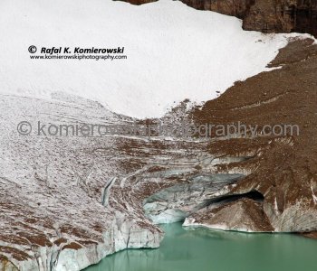Mt. Edith Cavell, Cavell Pond, Cavell  and Angel Glaciers ... is an exceptional  area, one of Jaspers most scenic areas, Jasper National Park, Alberta