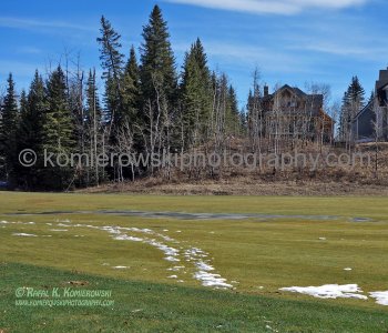 Last day of winter, March 19, 2015 . Priddis Greens Golf and Country Club,