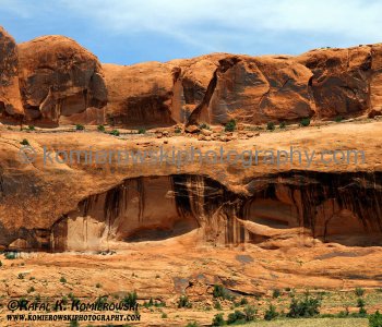 Scenic Byway of Highway 128 along Colorado River, Utah, USA