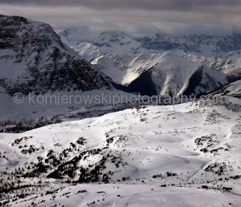 Majestic Rocky Mountains, Sunshine Village, Banff National Park, Alberta, Canada,  (UNESCO-World Heritage Site)