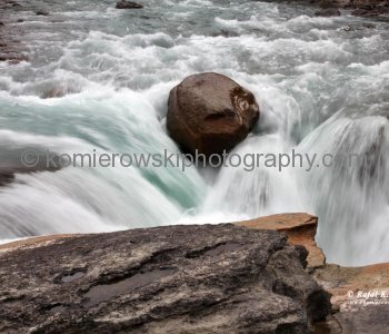 Sunwapta Falls,  Jasper National Park, Alberta, Canada