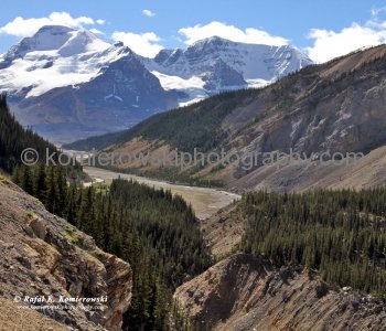 Rockies along Icefields Parkway,  Jasper National Park, Alberta, Canada