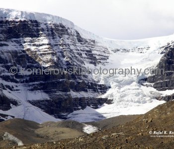 Dome Glacier,  Icefields Parkway,  Jasper National Park, Alberta, Canada