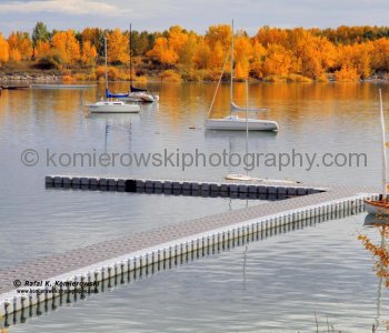 Glenmore Reservoir,  Calgary, Alberta, Canada