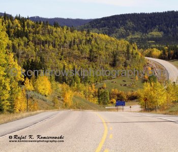 Rockies west of Bragg Creek, Alberta, Canada