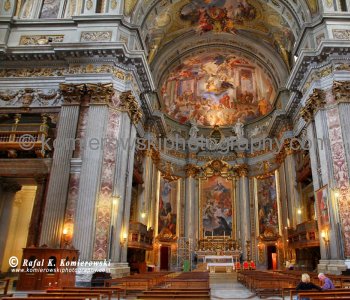 Main Altar in Sant Ignazio Church, Rome