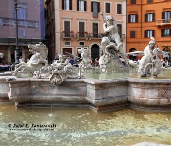 Piazza Navona  Fontana dell Nettuno  a.k.a. Calderari,  Rome