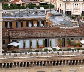 Imagine a very good breakfast on rooftop dining room...view from  Victor Emmanuel Monument Il Vitoriano,  Rome