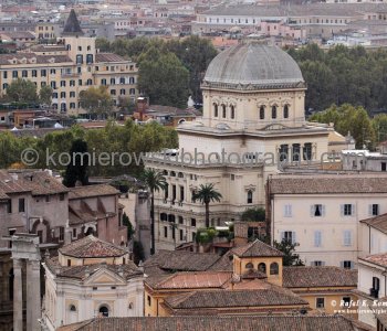 View from  Victor Emmanuel Monument Il Vitoriano,  Rome