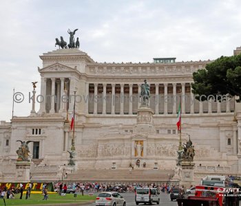 Il Vitoriano for some “Altar of the Fatherland”  or  “Center of Rome” ...a.k. by nicknames such as \"typewriter\" and \"wedding cake\"