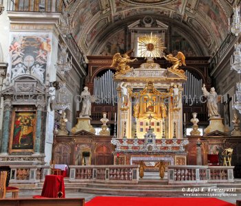 La chiesa del Santissimo Nome di Gesù,    Rome
