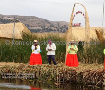 Uros Floating Islands, Lake Titicaca, Peru