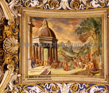 The artwork at the Gallery of Maps or the Map Room, Vatican Museum,  Stato della Città del Vaticano