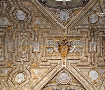 Ceiling above Balcony at St. Peters Basilica, Vatican