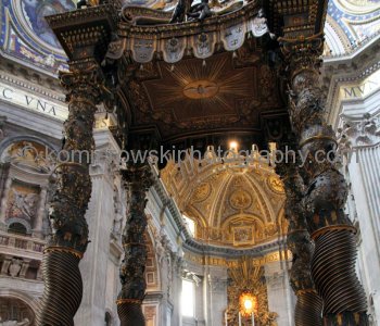 The Papal Altar ,   St Peter s  Basilica,    Città del Vaticano