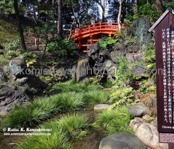 Parks and Gardens in Tokyo,  Japan