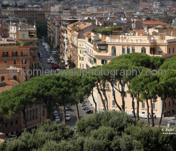 View of Rome from Castel Sant Angelo