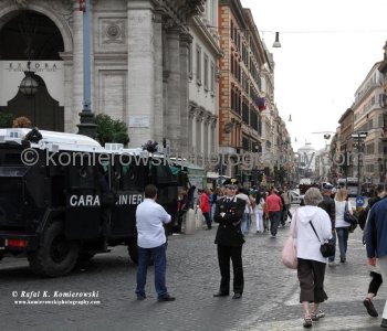 Piazza della Repubblica in Rome,