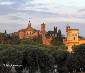 Sant Anastasia, Palatino seen from  Circus Maximus,   Rome