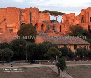 View of Palatino  from  Circus Maximus,   Rome