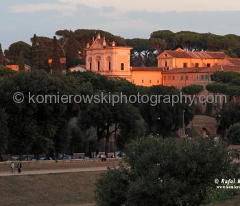 View of Palatino  from  Circus Maximus,   Rome