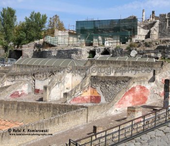 Porta Marina and the City Walls of Pompeii