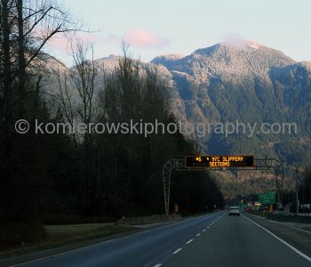 Trans Canada Highway- Winter driving Vancouver to Calgary