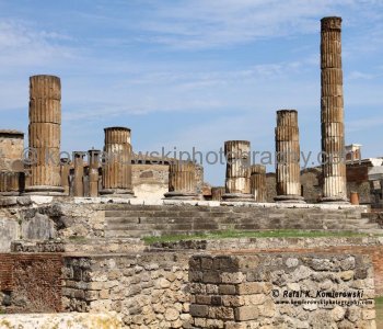 Forum in Pompeii was the center of life and interest in the ancient days and is now the most imposing and spacious spot in the city.