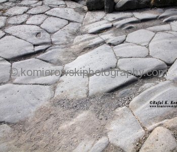 Incredible cart paths in the stone, Pompeii