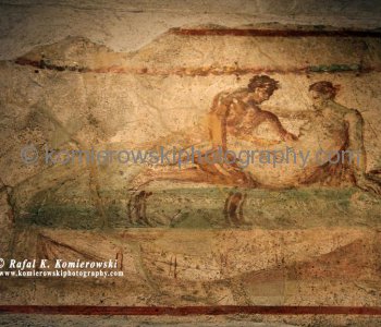 Erotic art was interpreted and understood differently than today.  What mostly attract attention are little erotic paintings presenting different sexual positions.