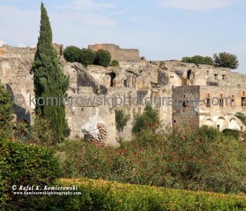 Last view  of the Walls of Pompeii from the entrance/exit...