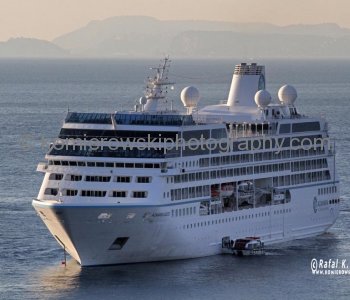 All the cruise tenders land at Sorrento Port Marina Piccola .....