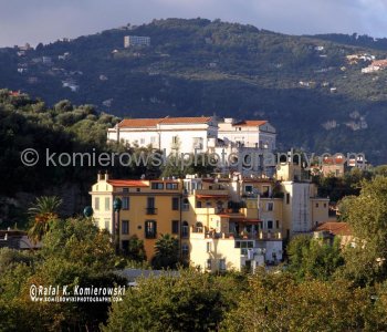 View of Sorrento  from the roof early in the morning...