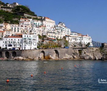 Amalfi, with its wonderful views, is the main town of the Amalfi Coast...