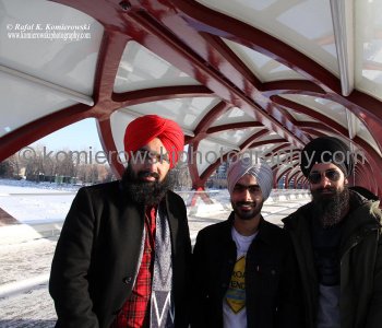 Extreme Cold Weather in Calgary, Alberta, Canada