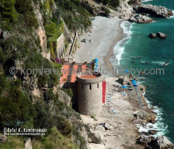 Between Positano and Amalfi  along Amalfi Coast