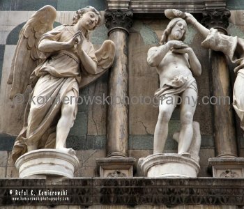The Florence Baptistery or Battistero di San Giovanni a.k.a. Baptistery of St. John