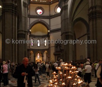 Interior of the Basilica di Santa Maria del Fiore (Duomo), Florence, Italy