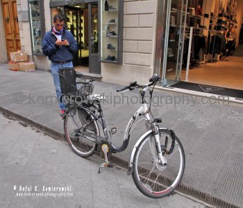 Quiet moment at  Piazza della Repubblica