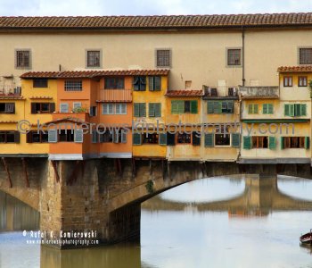 The Ponte Vecchio in Florence is one of the most famous tourist spots in Italy...