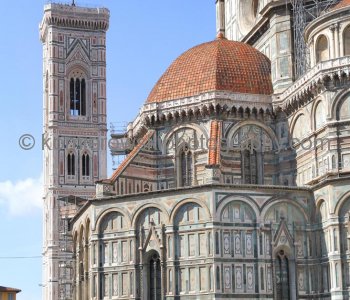 The Duomo of Florence is one of the most recognizable structures in the world because of its unique coloring, architecture and size