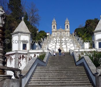 Braga, Sanctuary of Bom Jesus do Monte and Guimaraes, Portugal