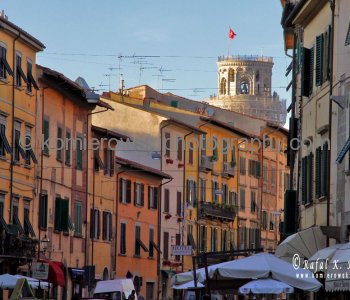 View from Via Santa Maria, Pisa.....