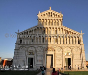 The Duomo or Cathedral, the Cathedral of Pisa is a spectacular cathedral and one of the most beautiful churches in the world.