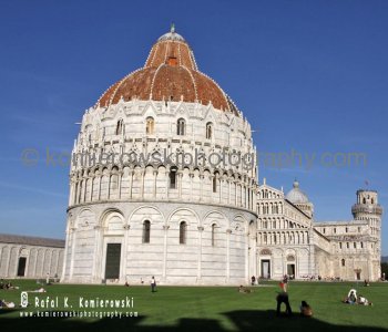 Pisa, Piazza dei Miracoli, a.k.a. Piazza del Duomo, one of the most important medieval art centers in the world, UNESCO- World Heritage sites since 1987