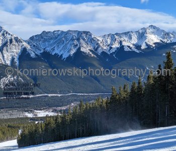 Skiing at Nakiska, Alberta