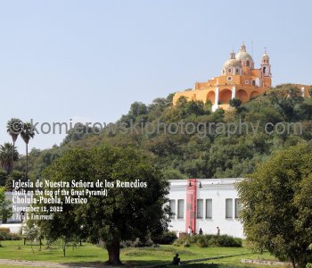 Cholula, Great Pyramid, Puebla,  Mexico