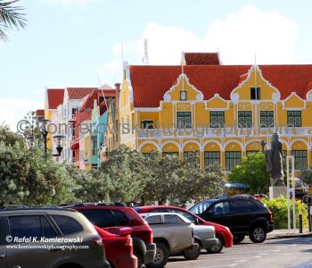 Punda is the main shopping area of Willemstad and the quaint pedestrian-only streets are reminiscent of a small European town