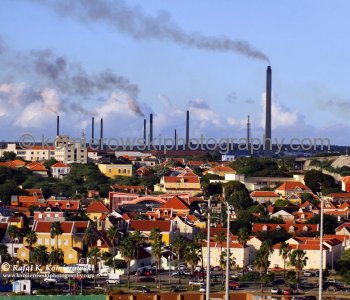 Otrobanda district seen from Grand Princess, Willemstad